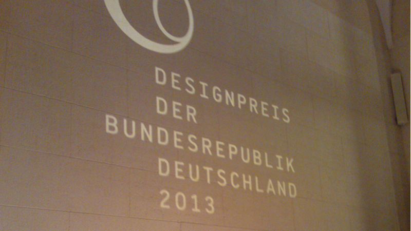Preisverleihung Designpreis der Bundesrepublik Deutschland 2013 in Berlin